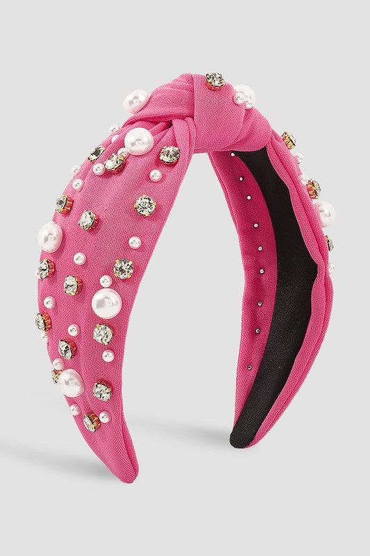 Crowning Glory Headband in Pink *Final Sale*