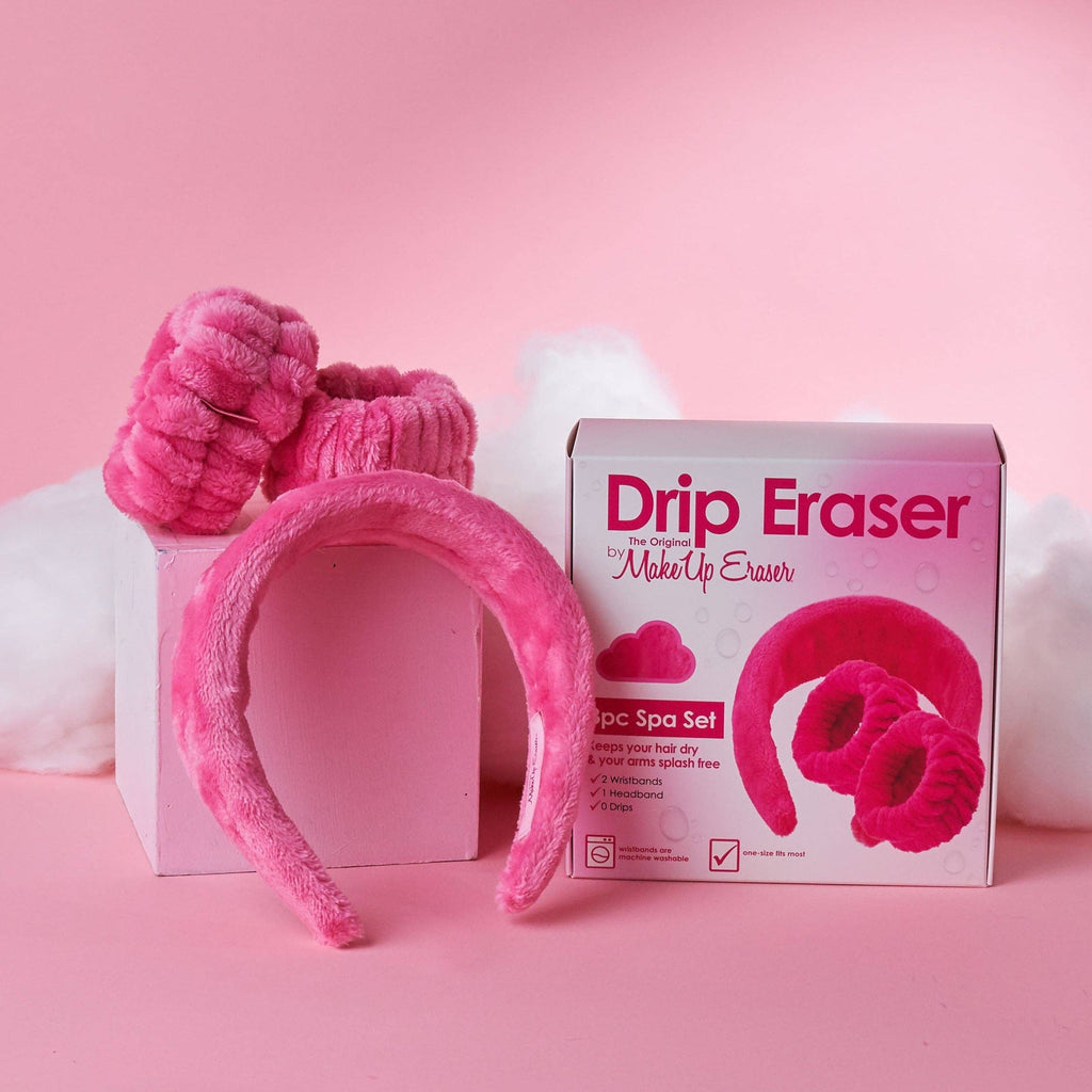 MakeUp Eraser - Drip Eraser Spa Gift Set in Pink *Final Sale*