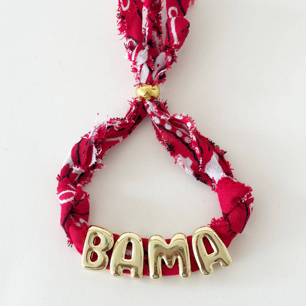 Bandana Game Day Bracelets *Final Sale*