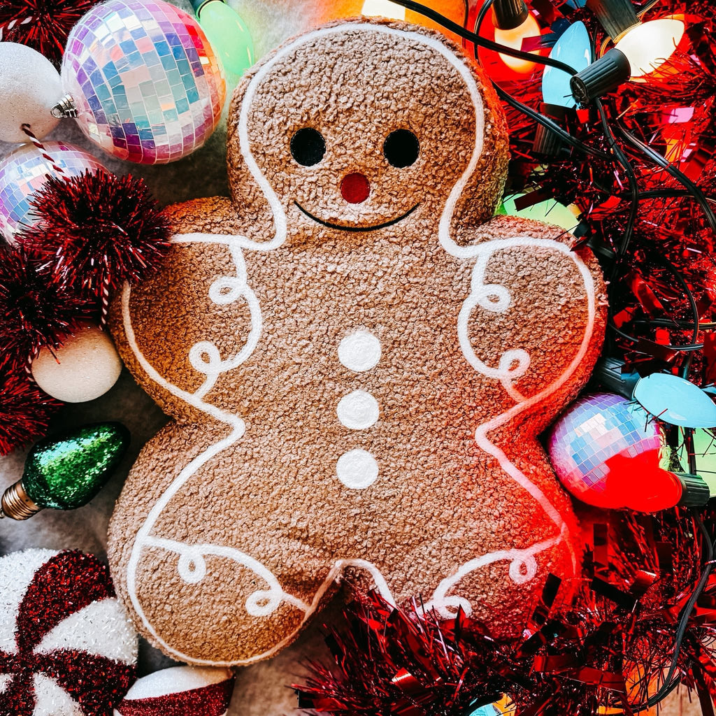 Gingerbread Pillow *Final Sale*