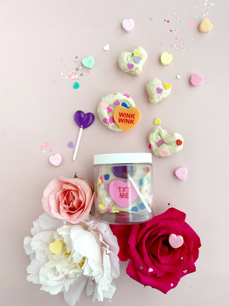 Valentine Candy Hearts Mini Dough to Go Kit *Final Sale*