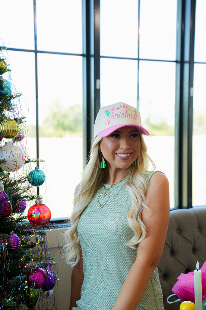 Merry Christmas Icon Hat *Final Sale*