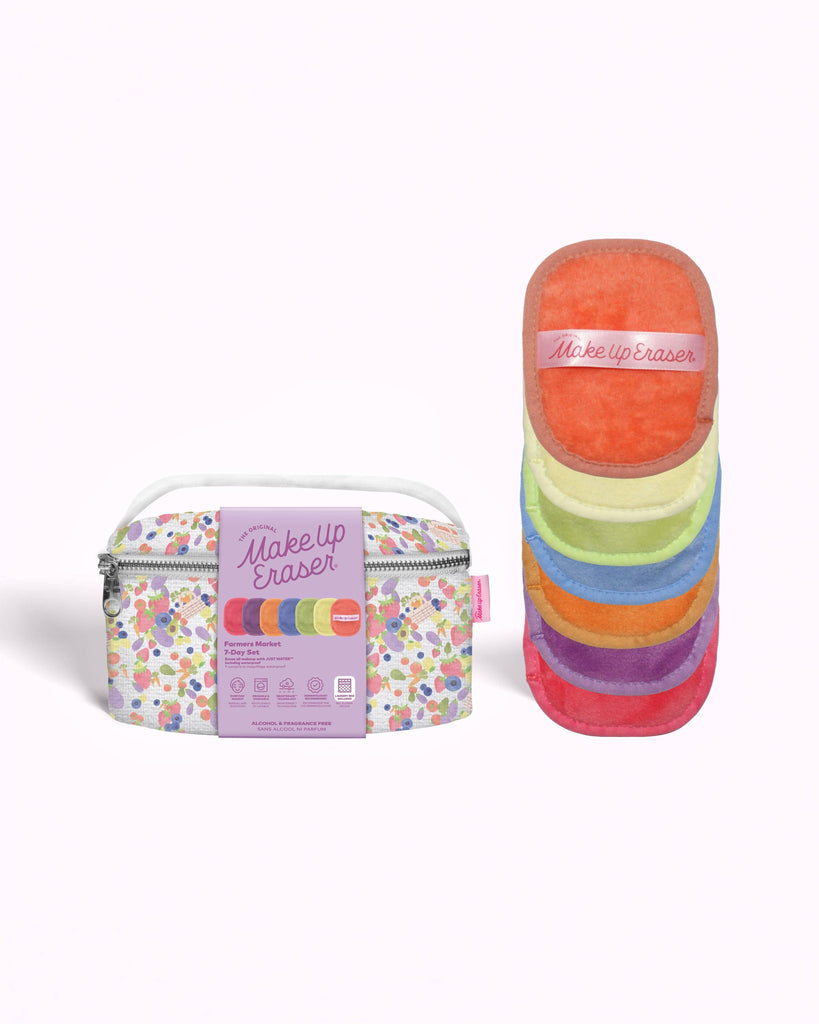 MakeUp Eraser - Farmer's Market 7-Day Set with Makeup Bag *Final Sale*