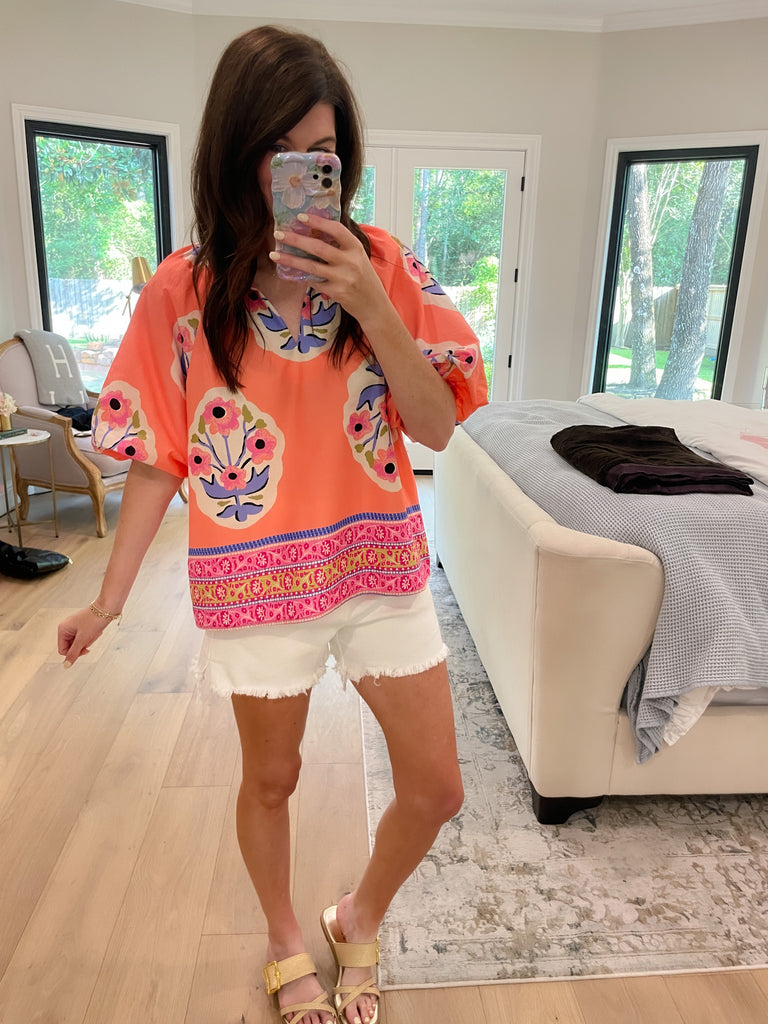 Fiesta Bloom Top
