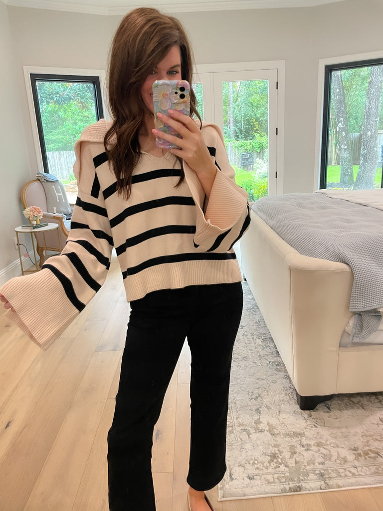 Weekend in Montauk Sweater in Natural