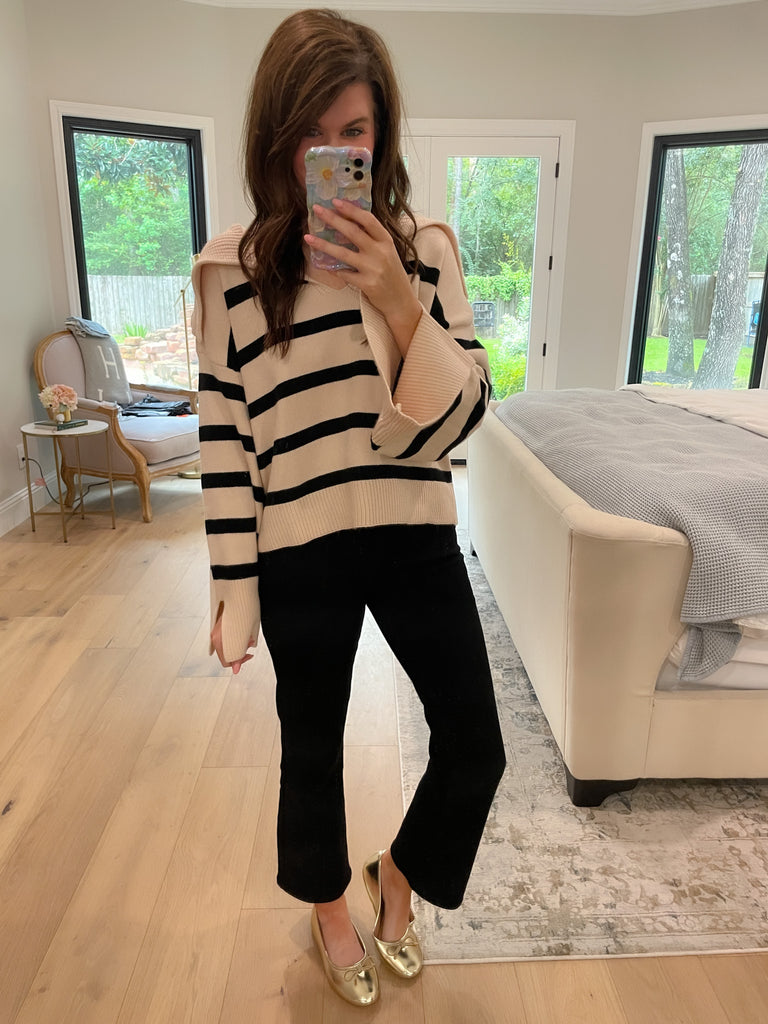 Weekend in Montauk Sweater in Natural