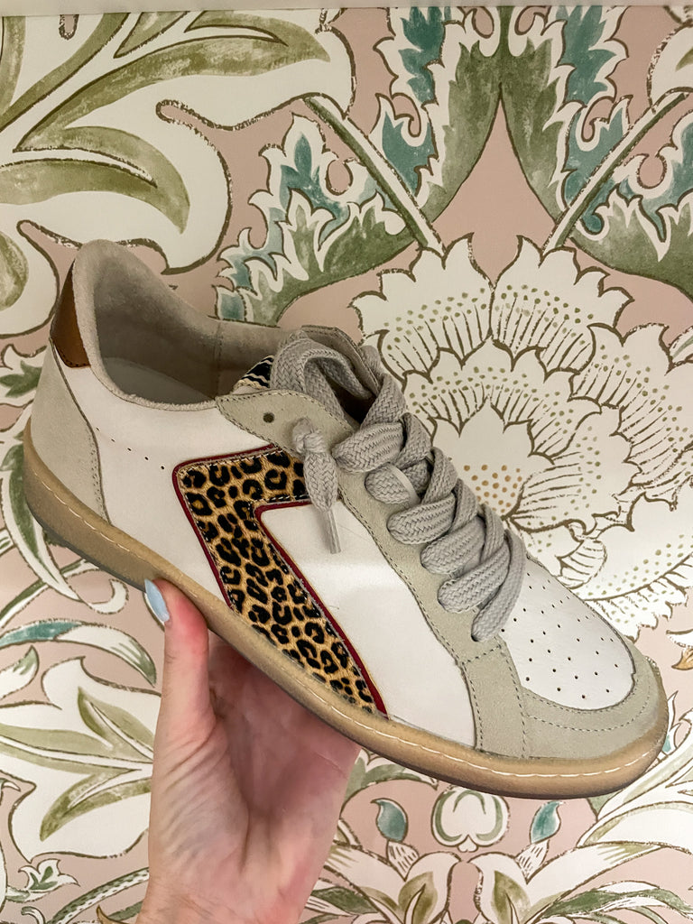 Shu Shop Salma Sneakers in Small Leopard Hair