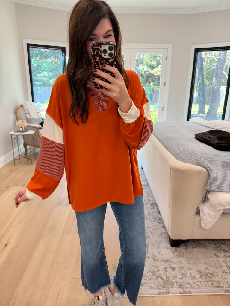 Harvest Hues Pullover