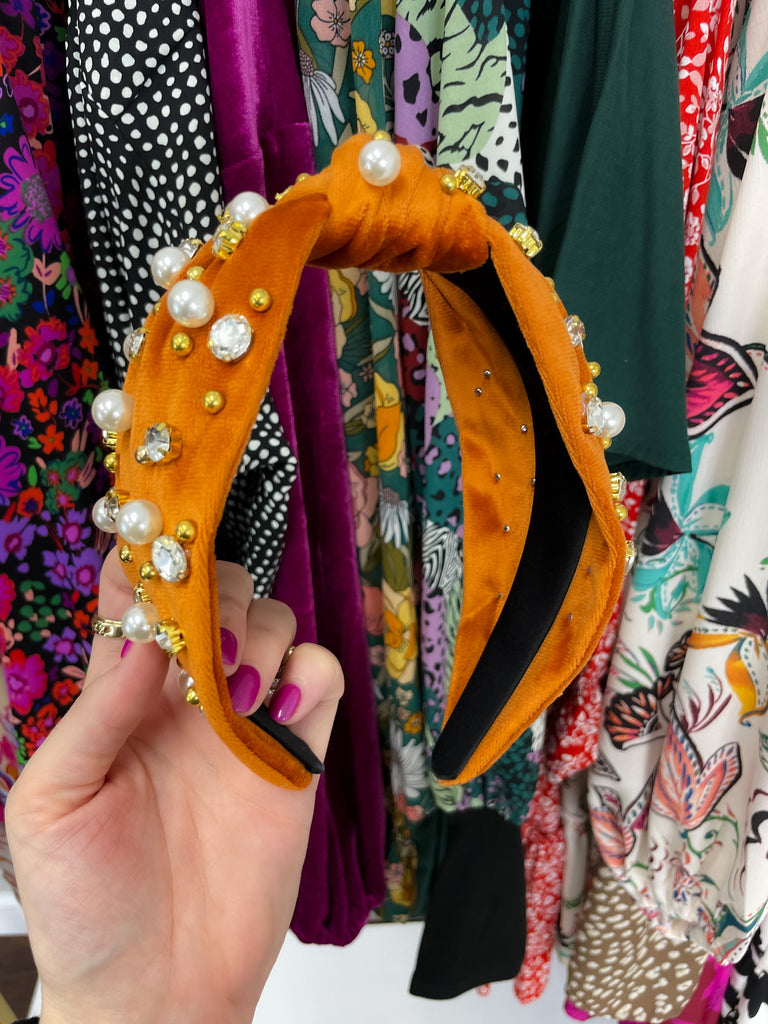 Pumpkin Spice Headband *Final Sale*