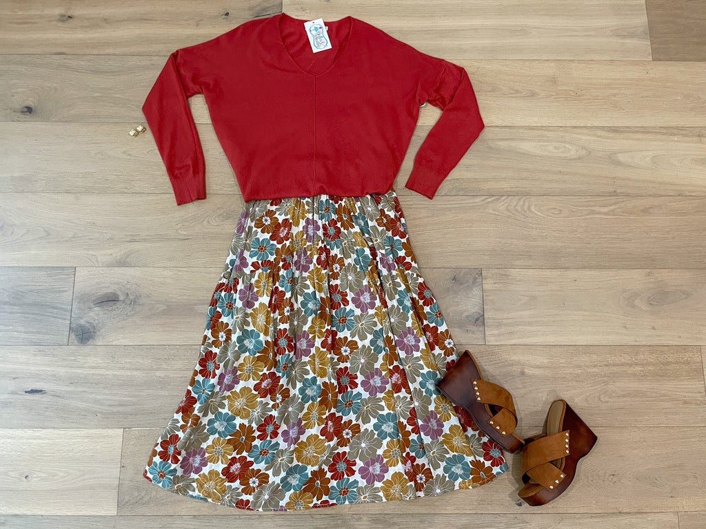 Homeroom Floral Skirt