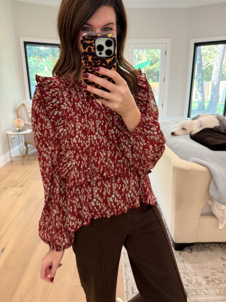 SALE! Woodvale Top *Final Sale*