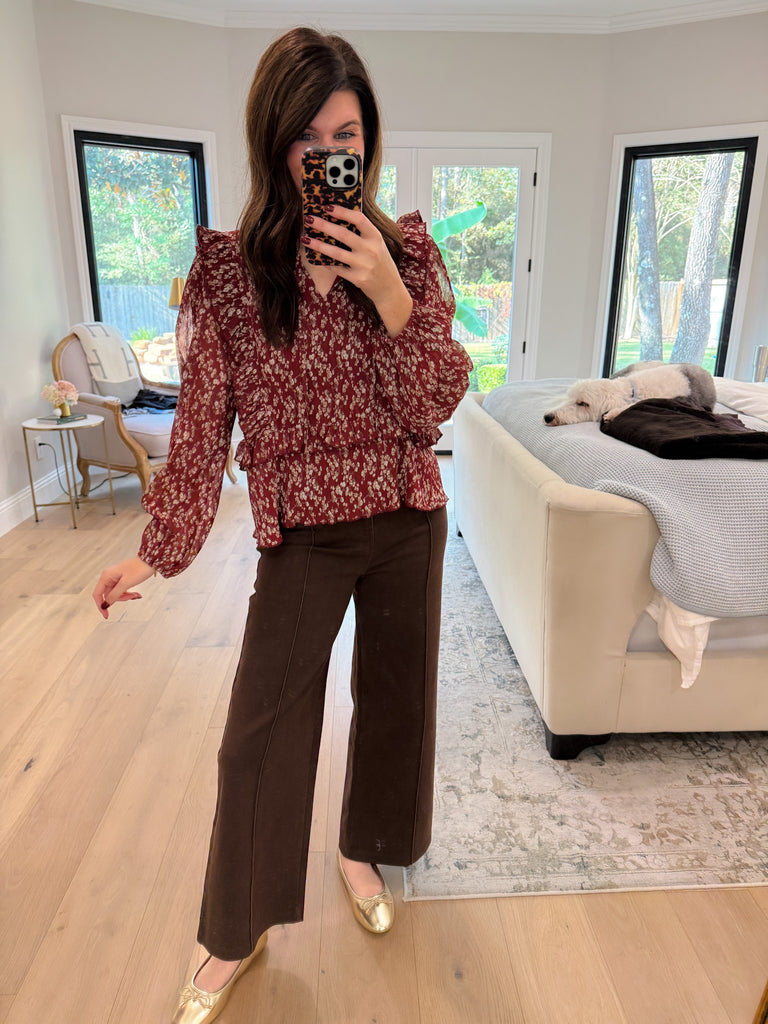 SALE! Woodvale Top *Final Sale*