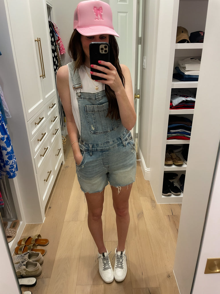 SALE! Judy Blue Waller Overalls in Light Wash *Final Sale*