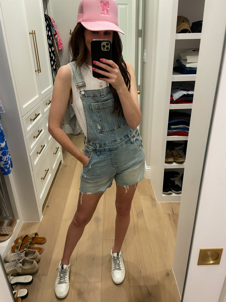 SALE! Judy Blue Waller Overalls in Light Wash *Final Sale*