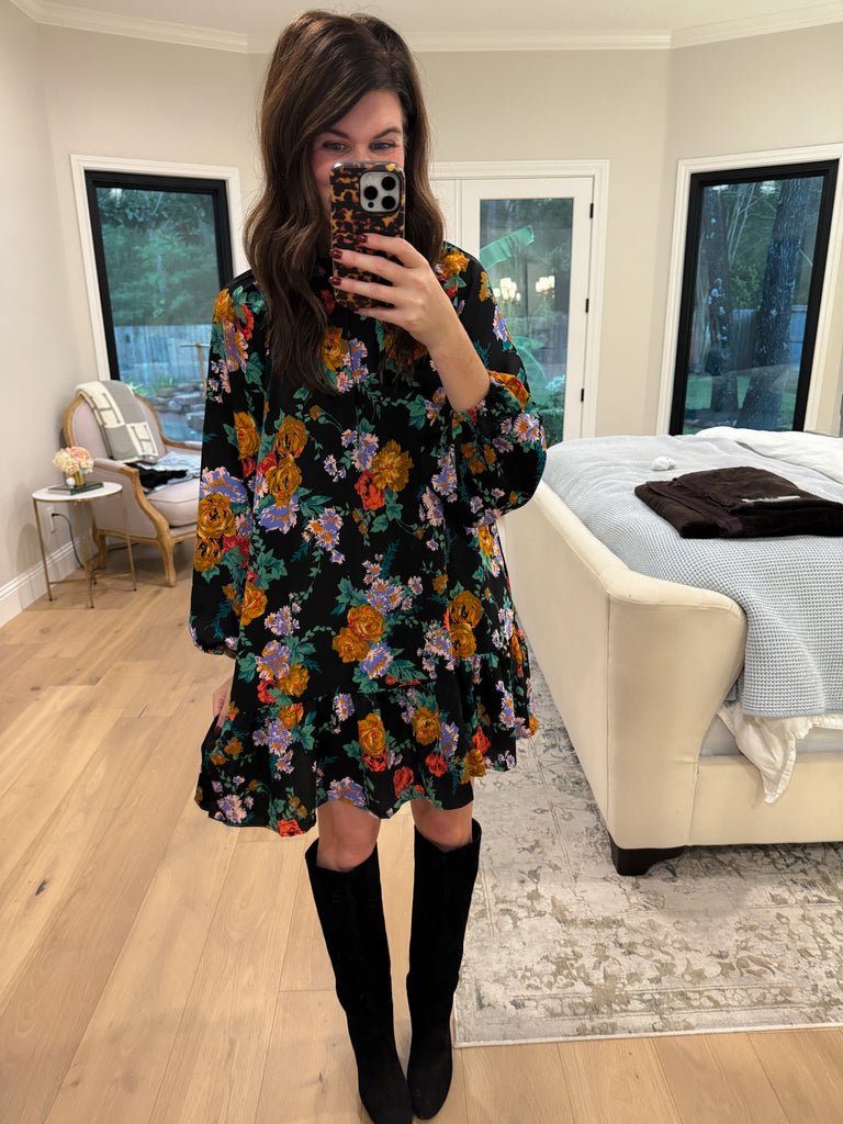 Petals After Dark Dress