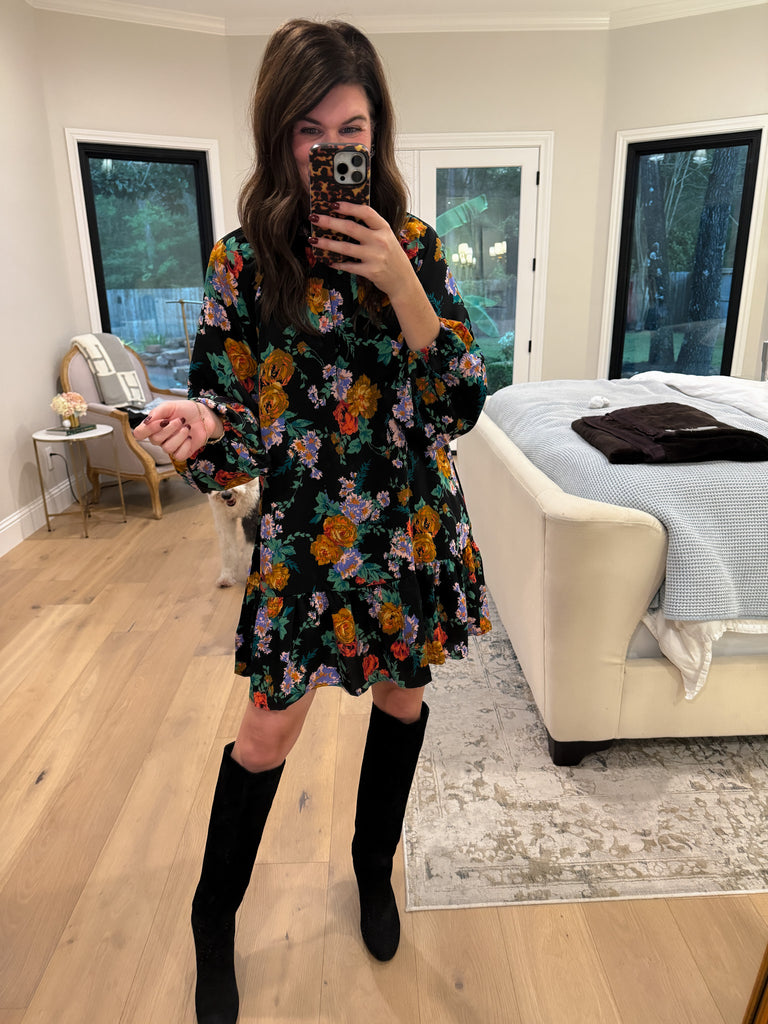 Petals After Dark Dress