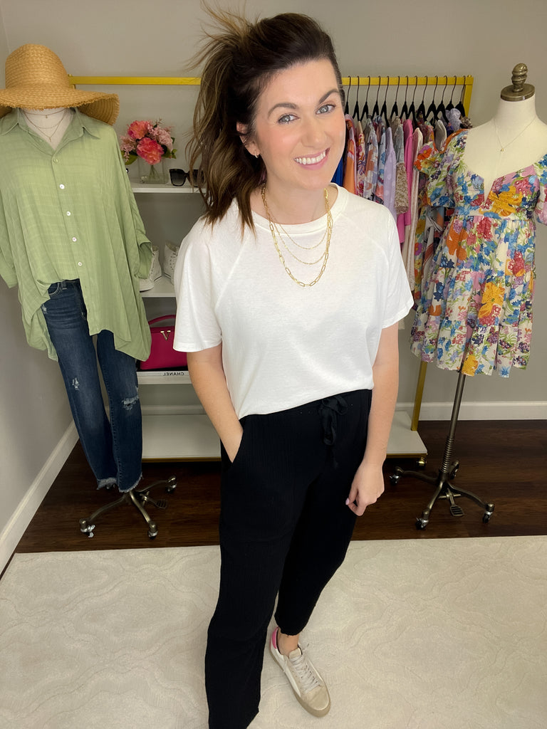 Talk the Talk Cropped Tee