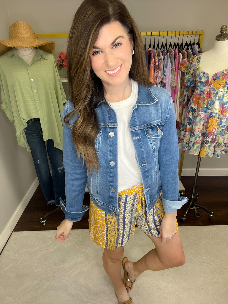 Santorini Style Shorts