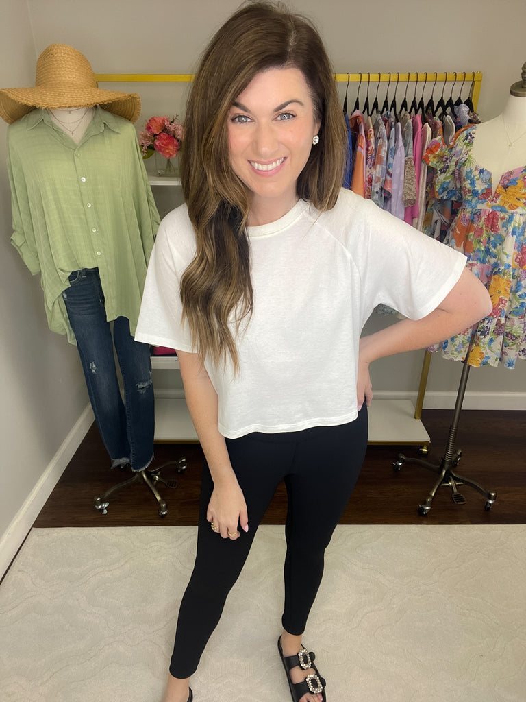 Talk the Talk Cropped Tee