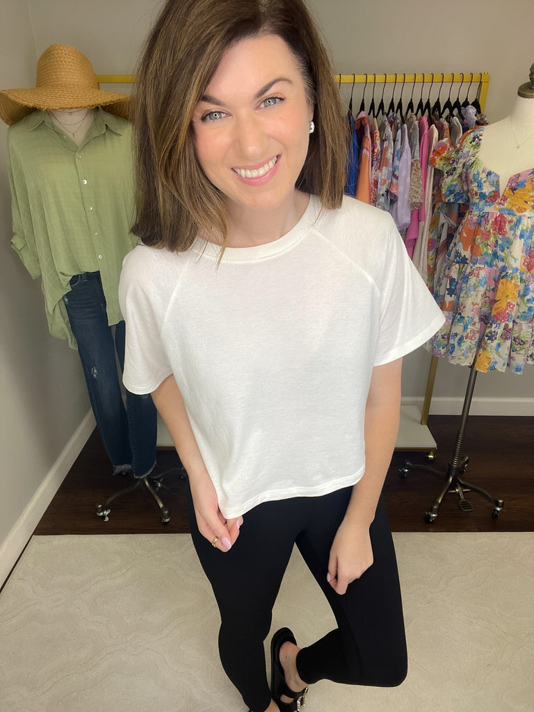 Talk the Talk Cropped Tee