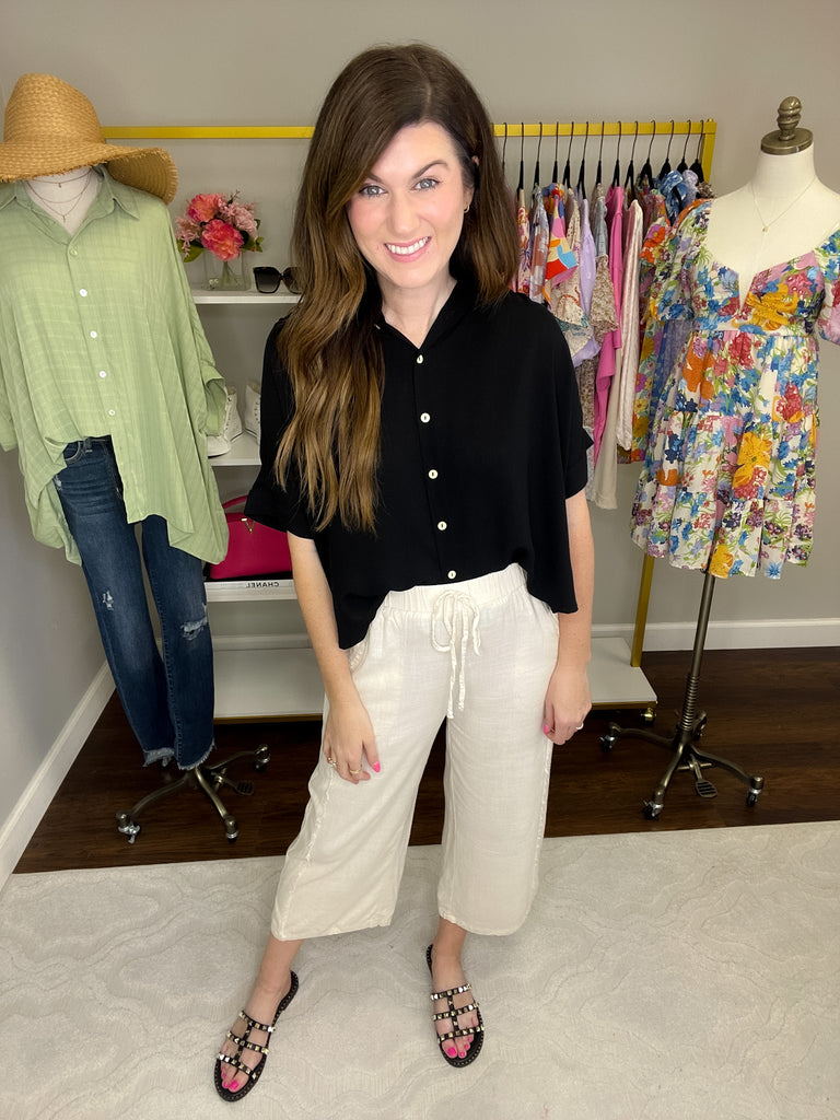 SALE! Ding Sandals in Black *Final Sale*