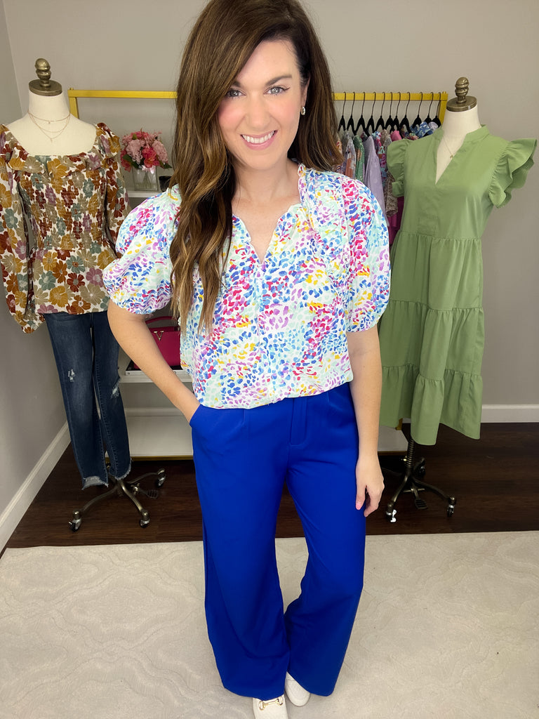 Stratton Trousers in Royal Blue