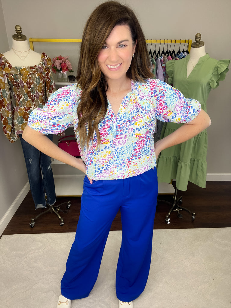 Stratton Trousers in Royal Blue