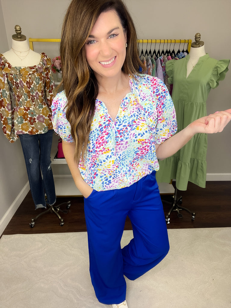 Stratton Trousers in Royal Blue