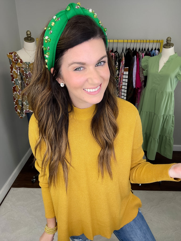 Embellished Football Headbands in Multiple Colors *Final Sale*