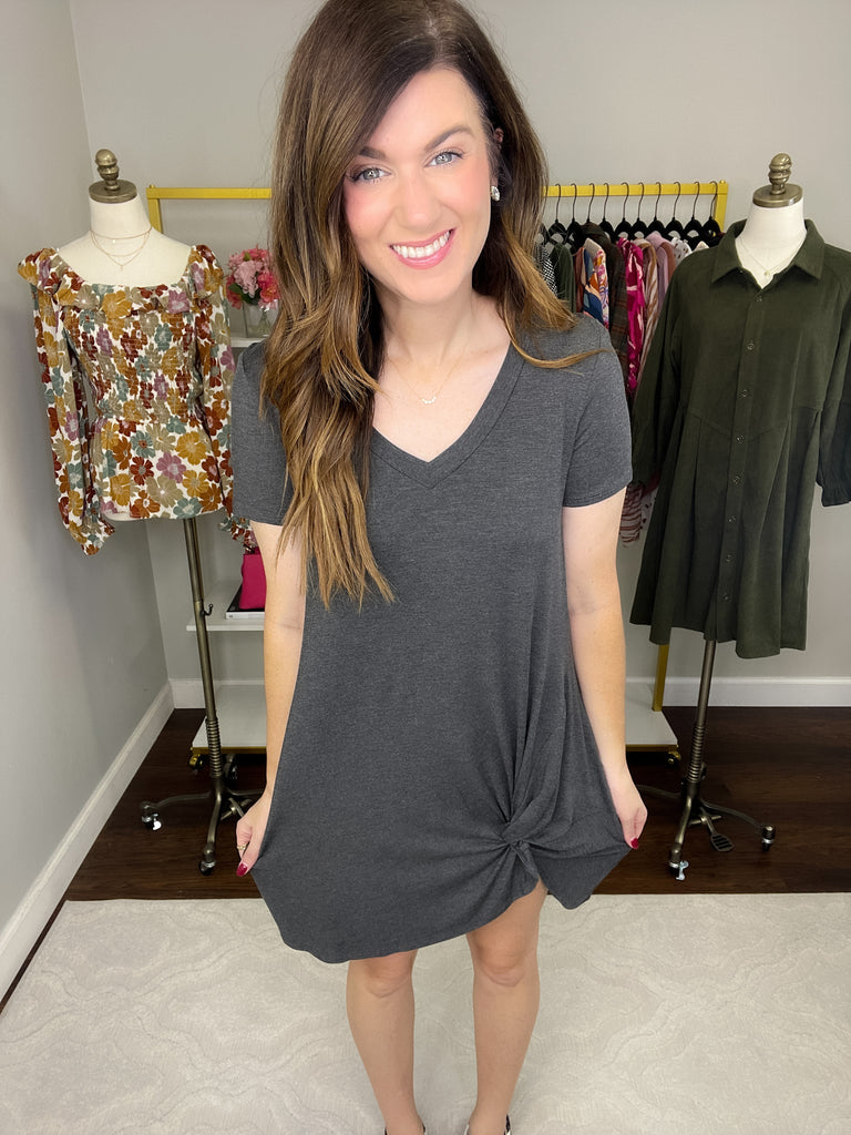 SALE! With a Twist Dress in Multiple Colors *Final Sale*