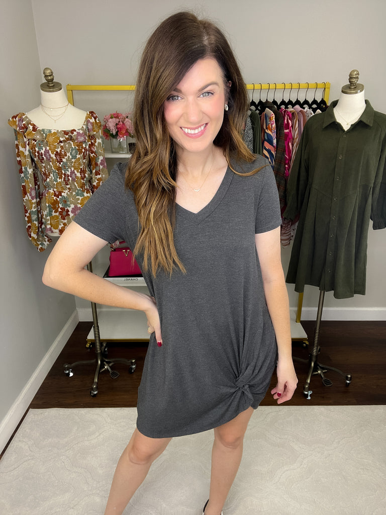 SALE! With a Twist Dress in Multiple Colors *Final Sale*