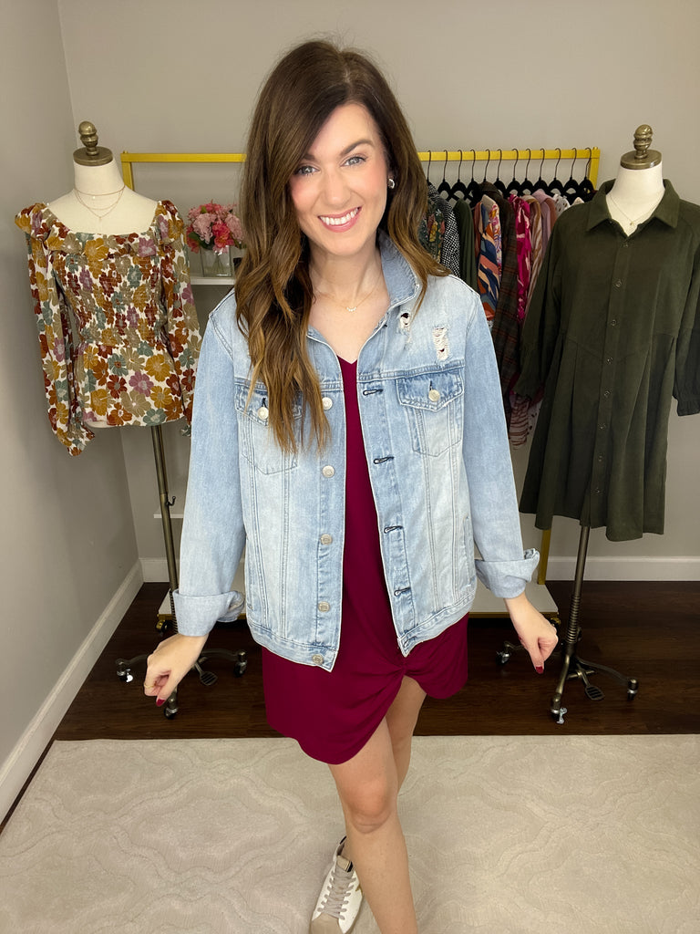 SALE! With a Twist Dress in Multiple Colors *Final Sale*