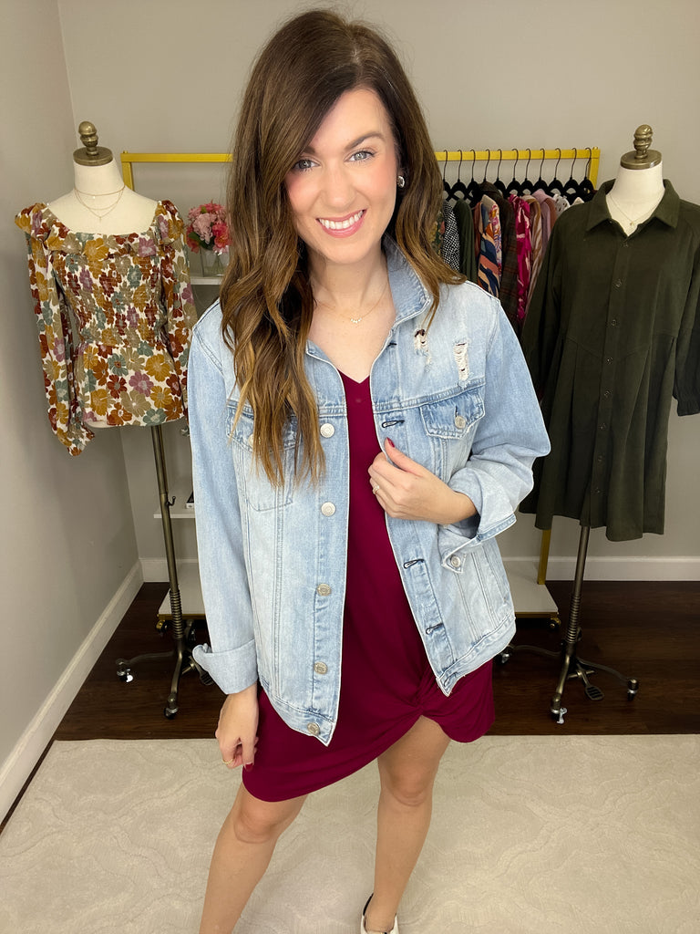 SALE! With a Twist Dress in Multiple Colors *Final Sale*