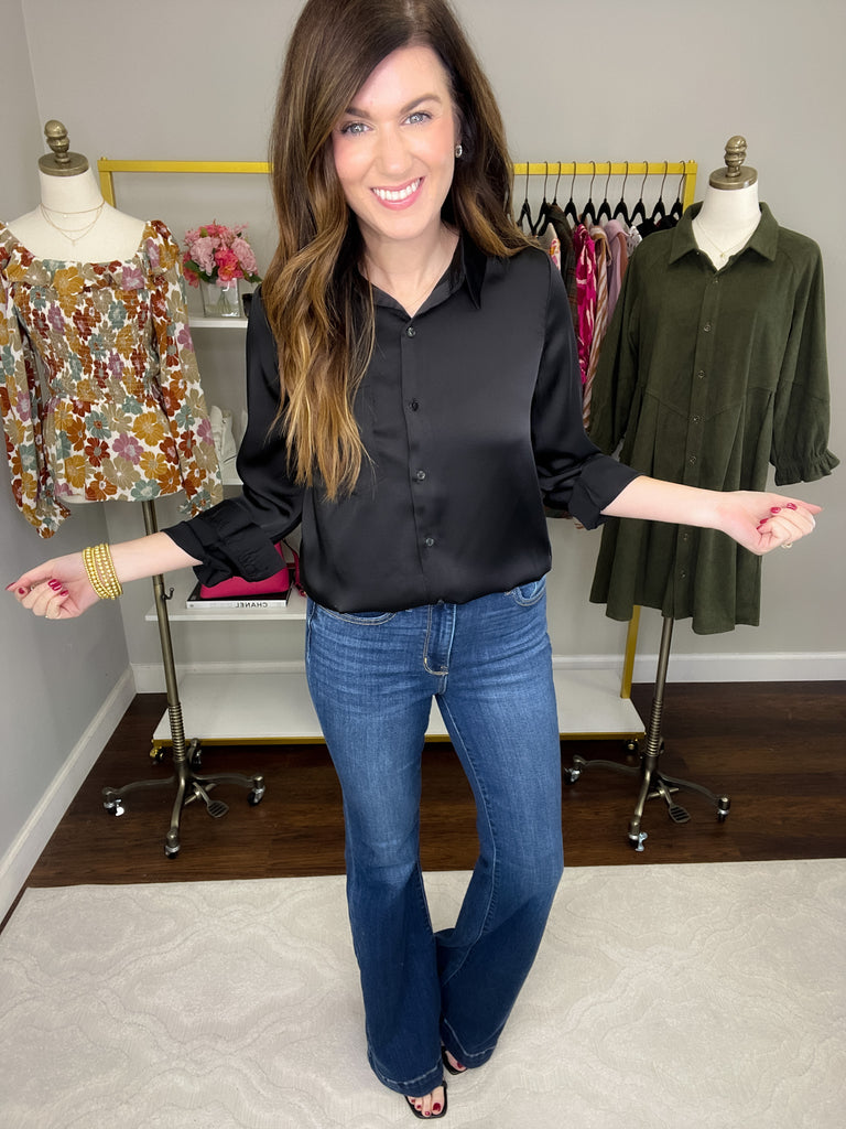 Judy Blue Sydney High Rise Trouser Flare Jeans