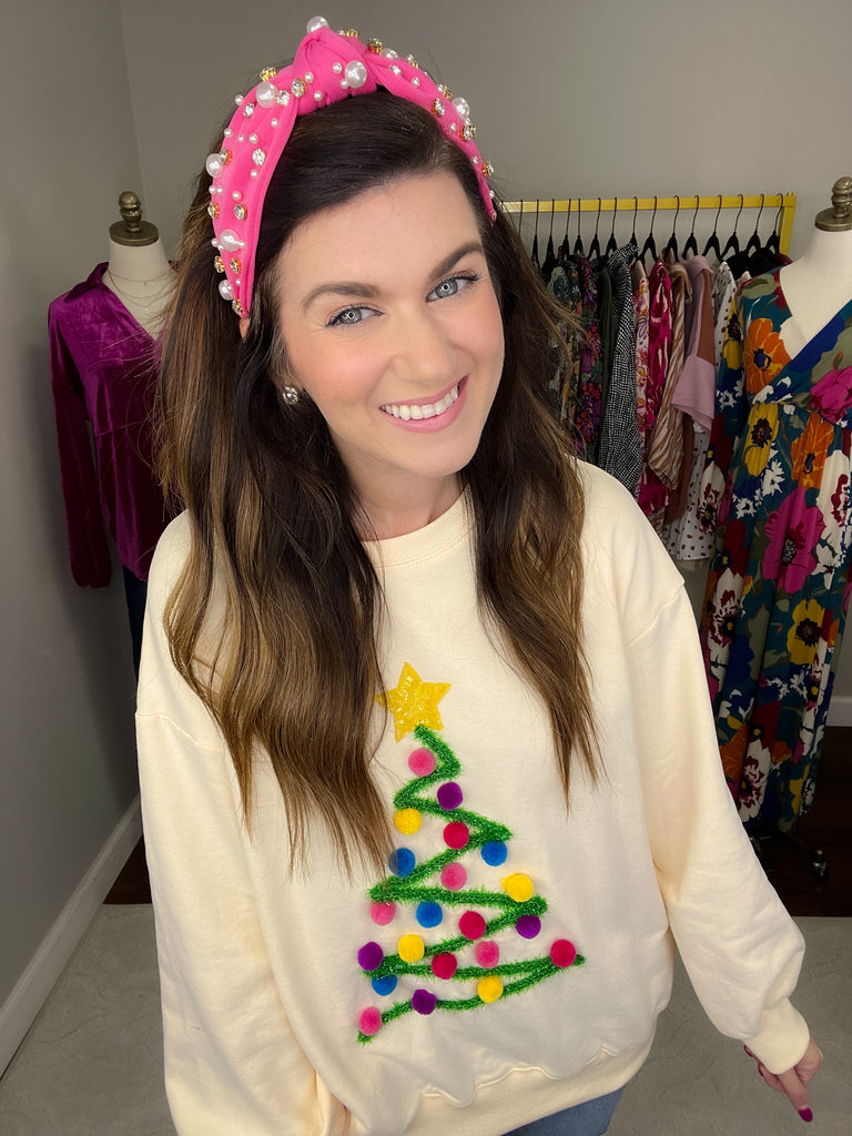 Crowning Glory Headband in Pink *Final Sale*