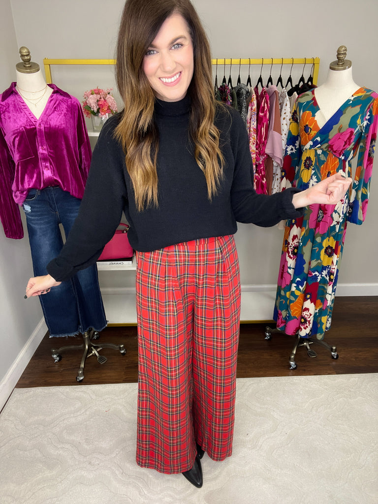Stewart Plaid Trousers