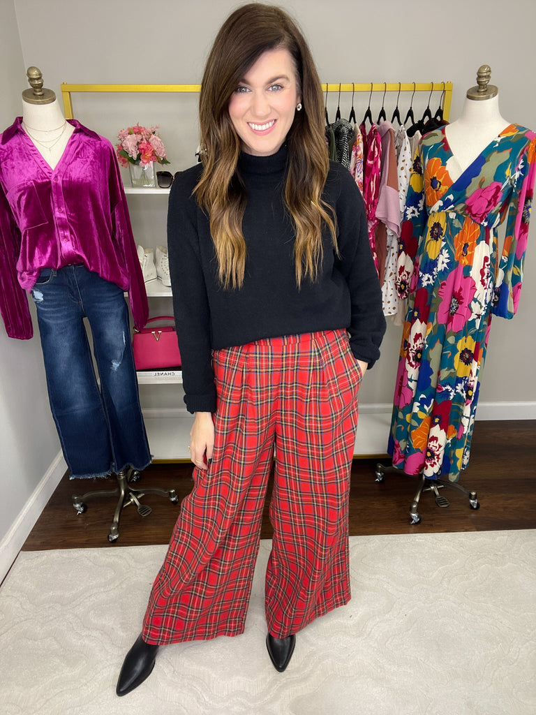 Stewart Plaid Trousers