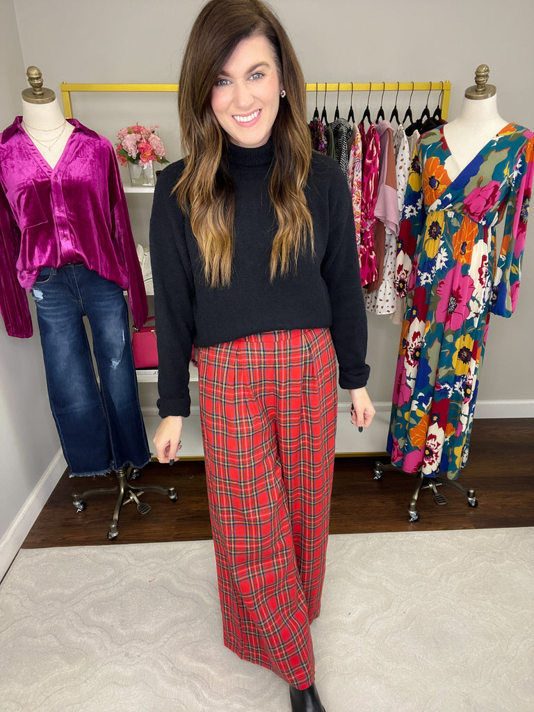 Stewart Plaid Trousers