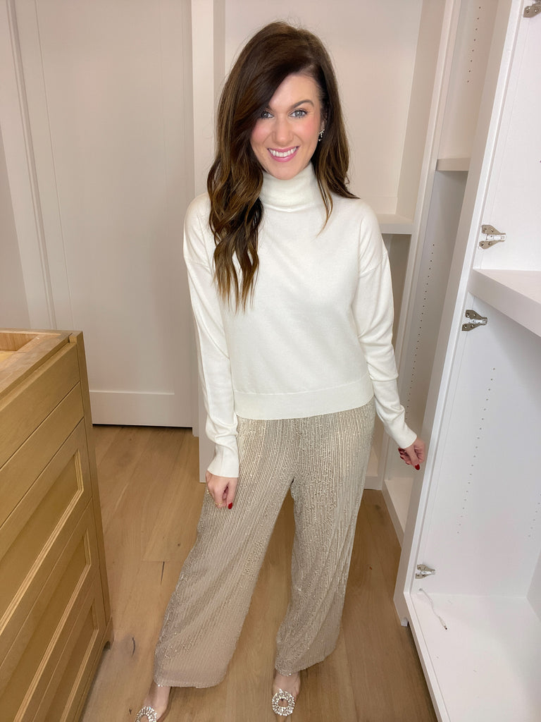 Gilded Age Sequin Pants