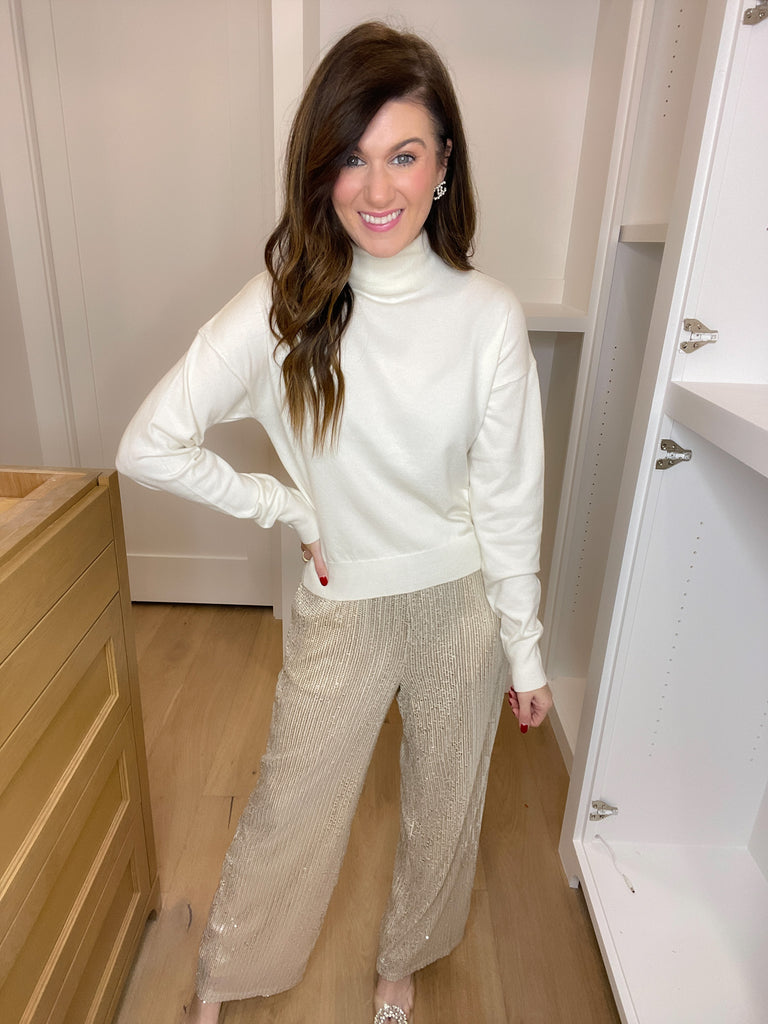 Gilded Age Sequin Pants