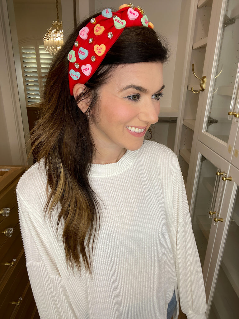 Candy Hearts Headbands *Final Sale*