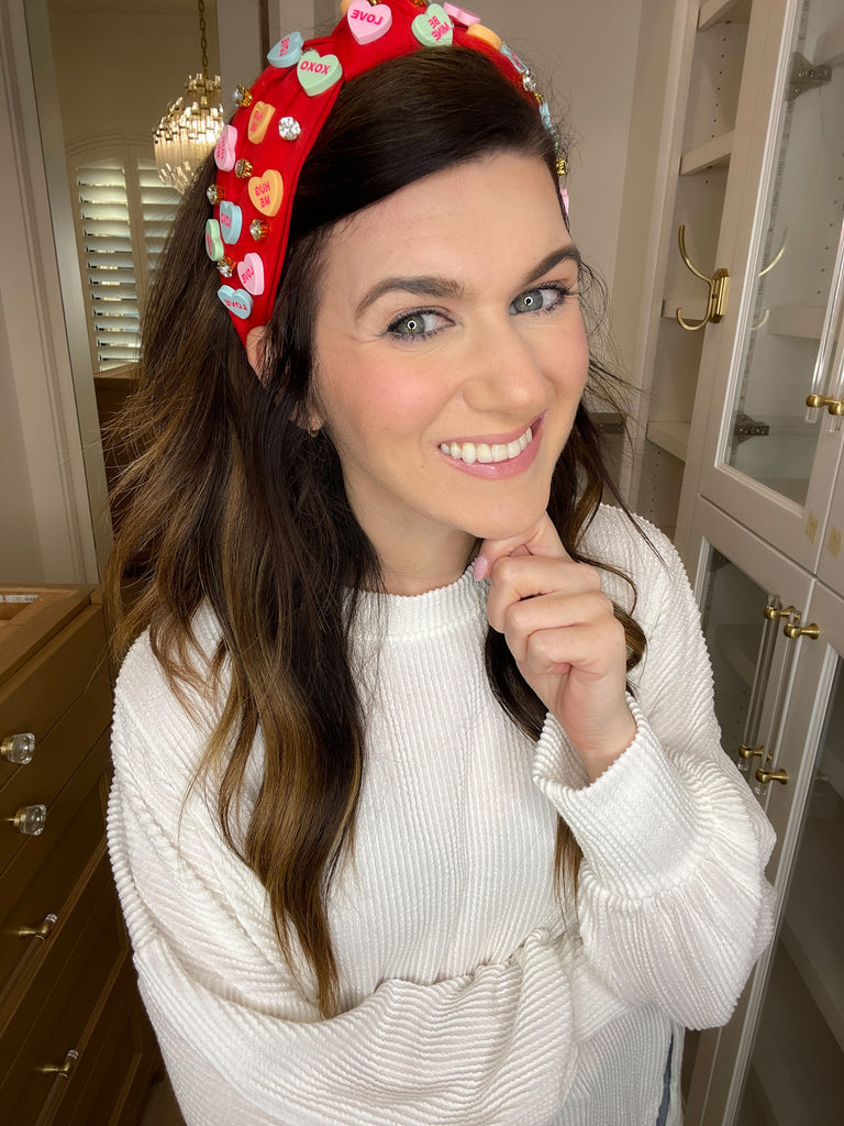 Candy Hearts Headbands *Final Sale*