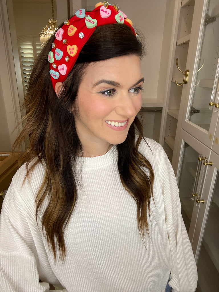 Candy Hearts Headbands *Final Sale*