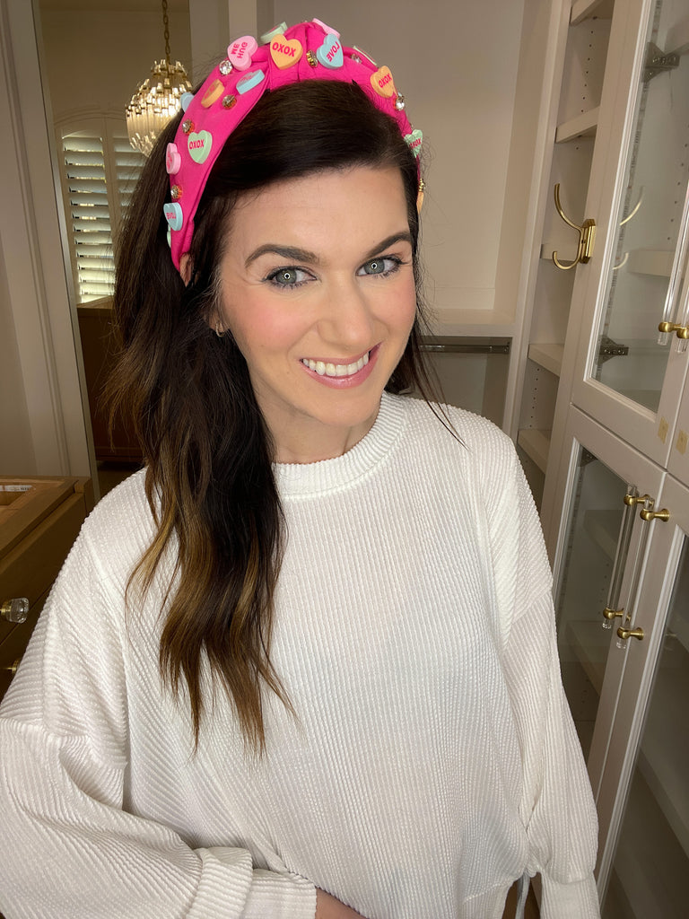 Candy Hearts Headbands *Final Sale*