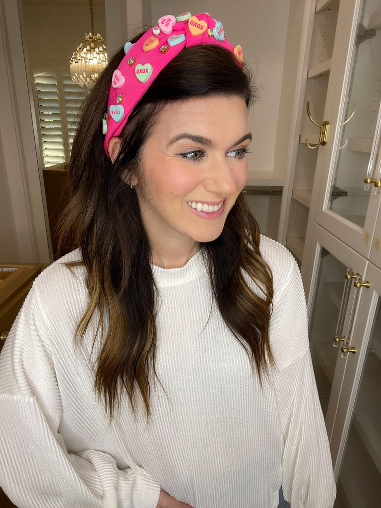Candy Hearts Headbands *Final Sale*