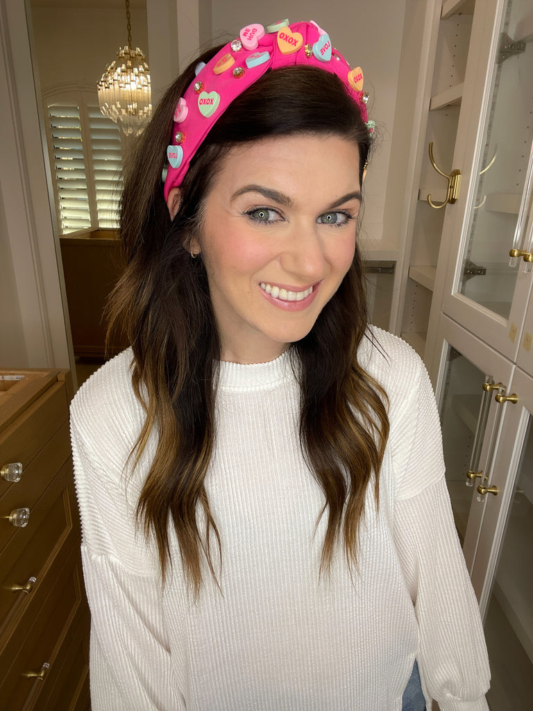 Candy Hearts Headbands *Final Sale*