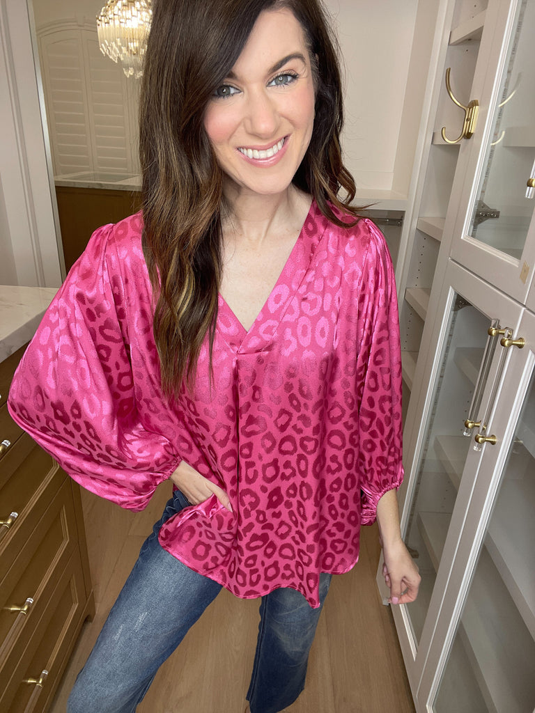 Lipstick Jungle Tonal Leopard Top