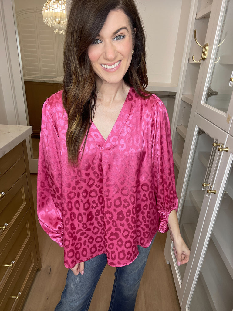 Lipstick Jungle Tonal Leopard Top