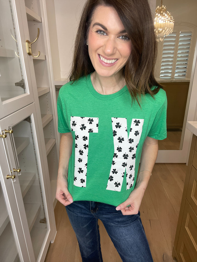 SALE! TX Shamrock Tee *Final Sale*