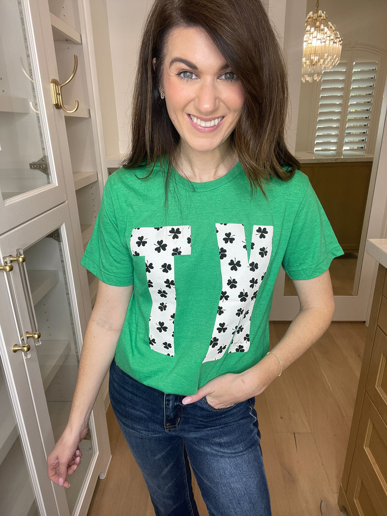 SALE! TX Shamrock Tee *Final Sale*